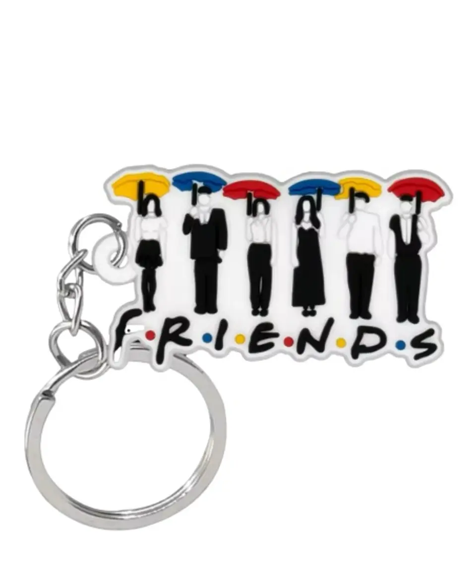 Preventa Llavero clásico de Goma Friends 9