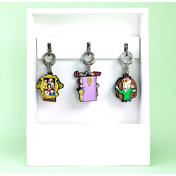 Preventa Llavero clásico de Goma Friends 16