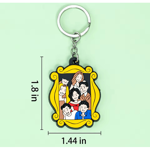 Preventa Llavero clásico de Goma Friends 18