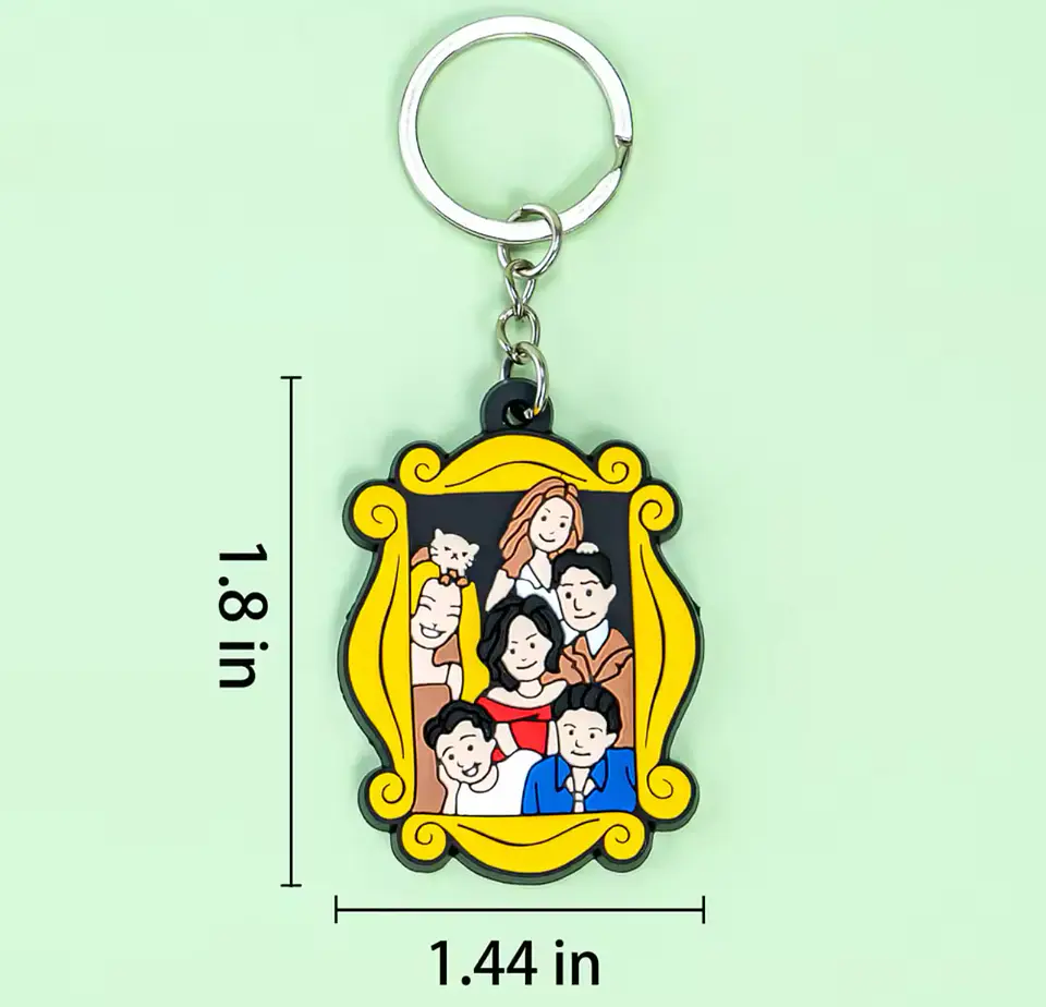 Preventa Llavero clásico de Goma Friends 18