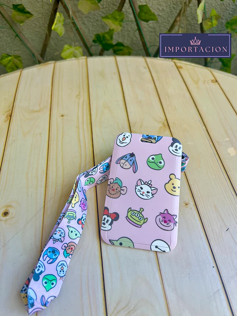 Preventa Portacredencial + Lanyard Disney And Pixar