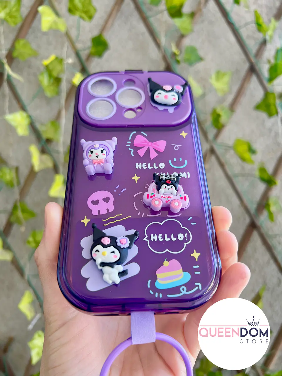 Preventa carcasa Kuromi 3D 2