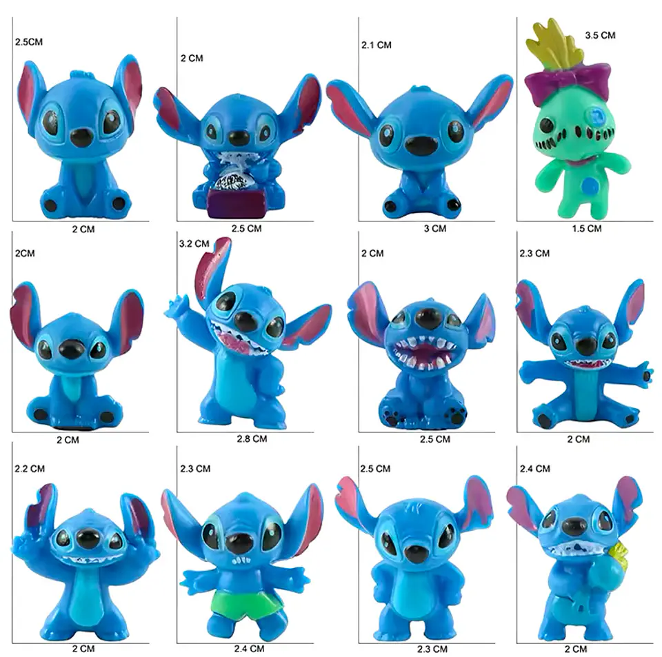 Preventa Calendario Adviento Stitch Navidad Para Niños 24 Piezas 3