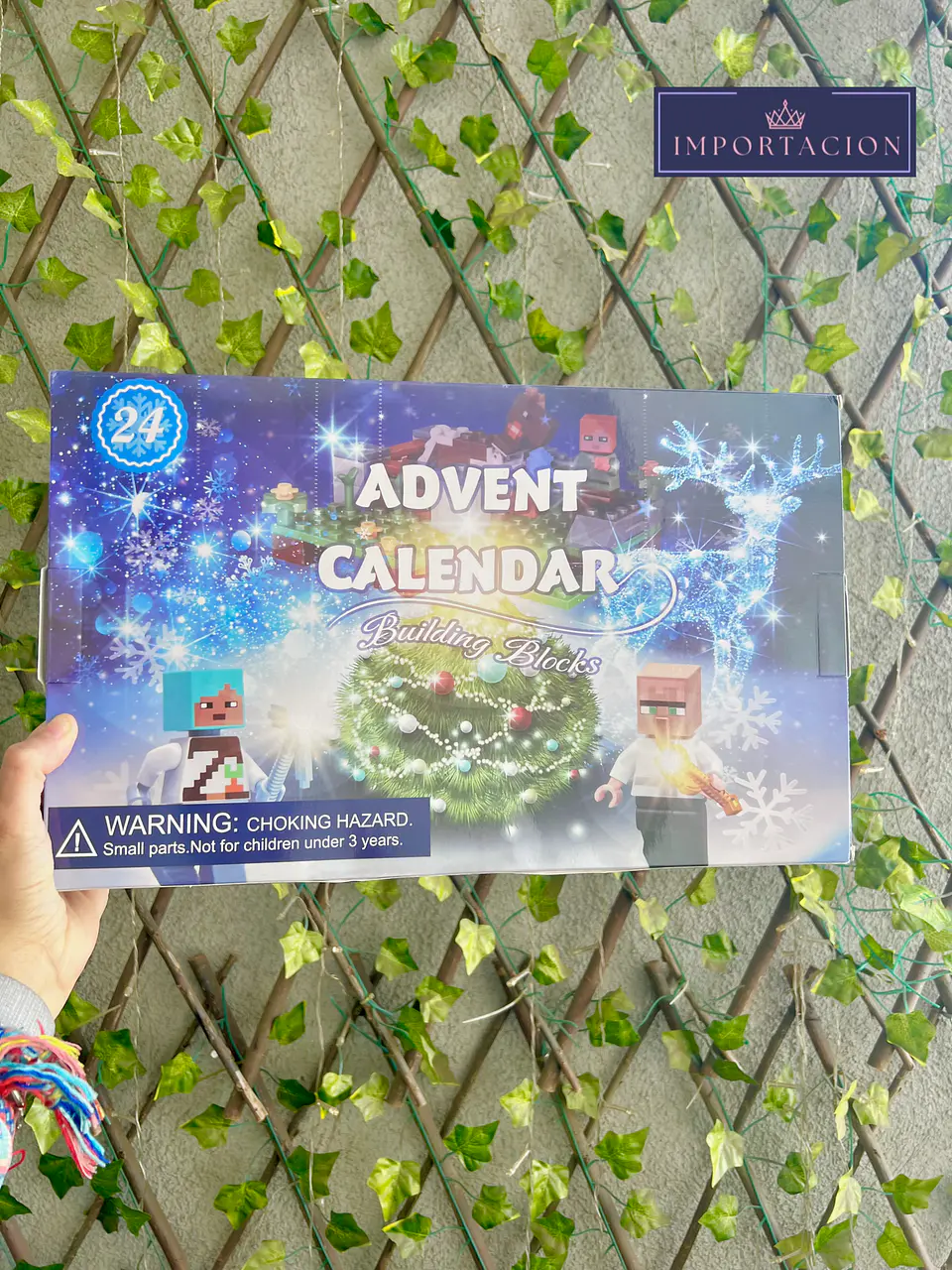 Preventa Calendario Adviento figuras Minecraft Para Niños 24 Piezas 1