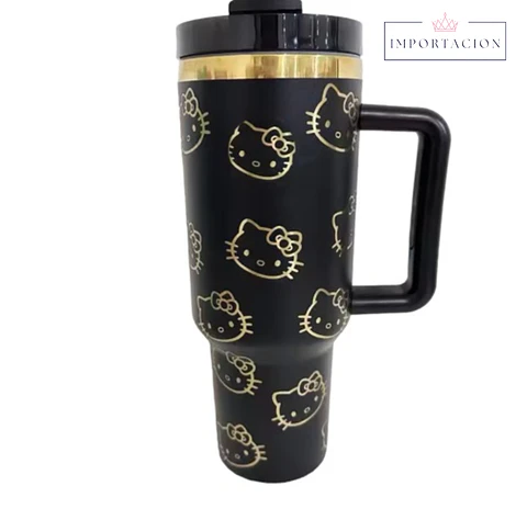 Preventa Vaso Térmico Hello Kitty 40oz Con Bombilla Varios Colores