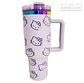 Preventa Vaso Térmico Hello Kitty 40oz Con Bombilla Varios Colores - Miniatura 2