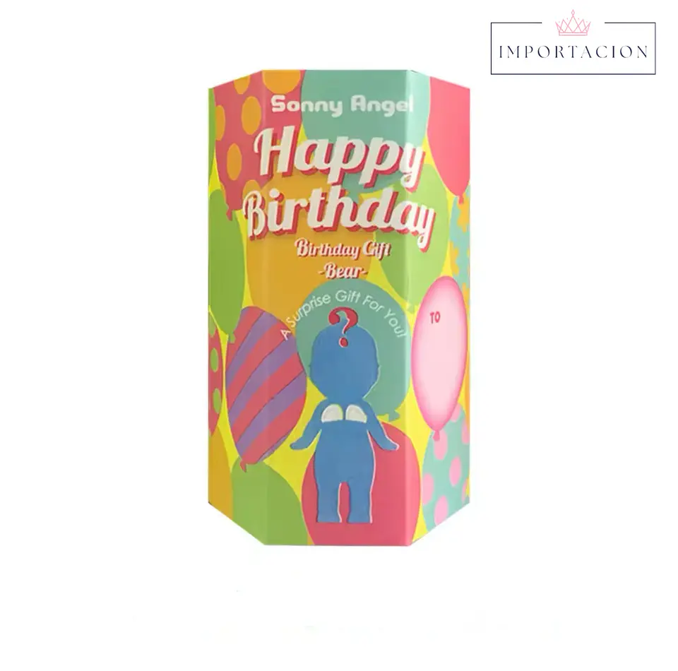 Preventa Figura Sorpresa Sonny Angel Happy Birthday 1