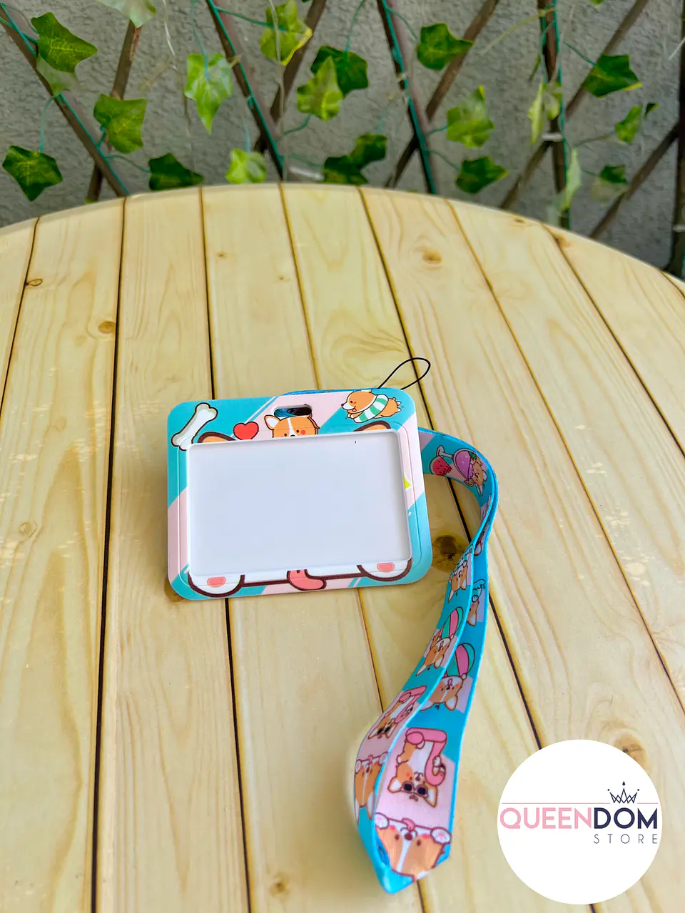 Preventa Portacredencial Horizontal + Lanyard Corgi 2