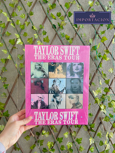 Preventa Calendario Adviento Imagen Acrilica Taylor Swift