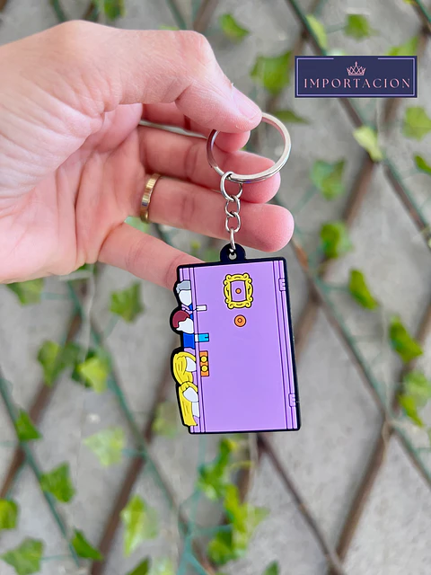Preventa Llavero clásico de Goma Friends