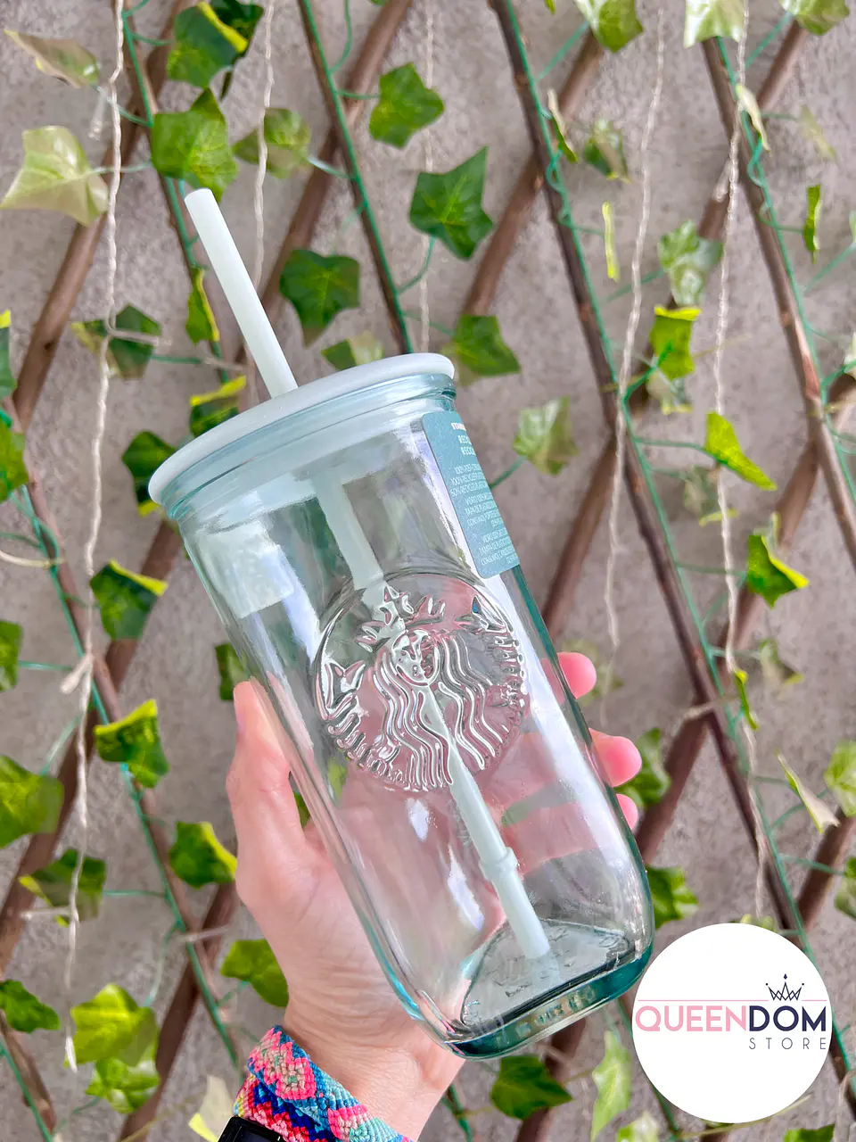 Preventa Vaso Vidrio Triangular 2023 Starbucks 473ml 3