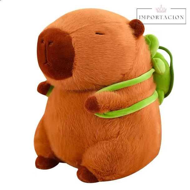 Preventa Peluche Capibara con mochila de tortuga 1