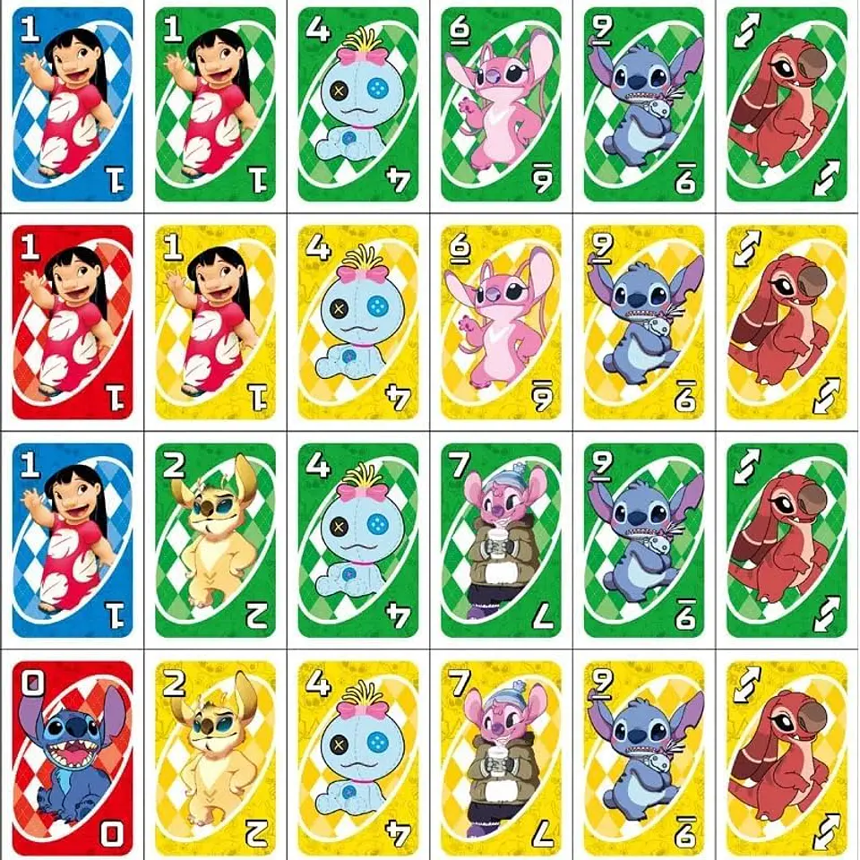 Preventa Juego De Cartas Uno Stitch 6