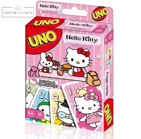 Preventa Juego Uno San Rio Hello Kitty