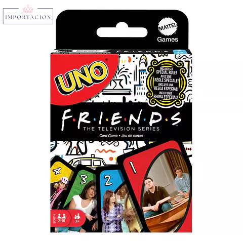 Preventa Juego De Cartas Uno Friends