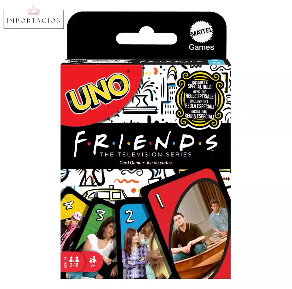 Preventa Juego De Cartas Uno Friends 1