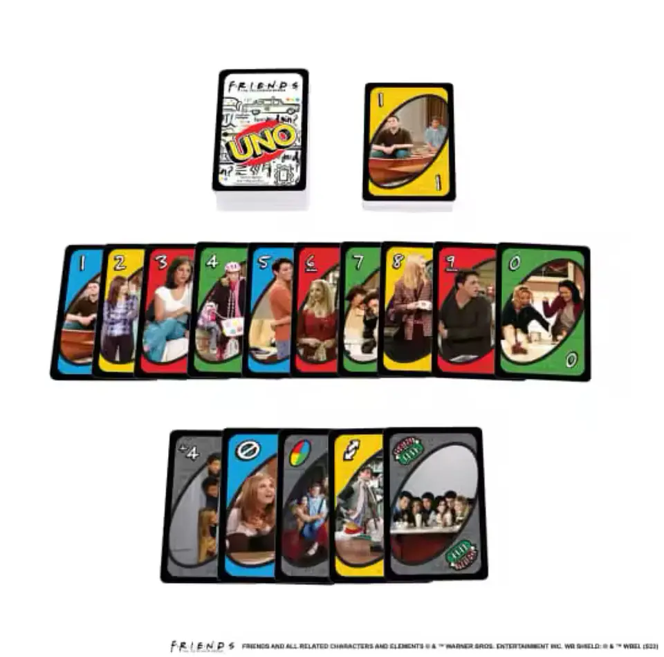 Preventa Juego De Cartas Uno Friends 3