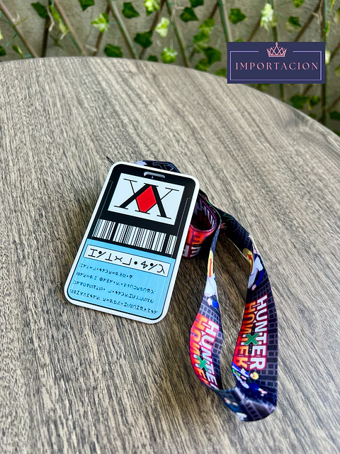 Preventa Portacredencial + Lanyard Hunter X Hunter