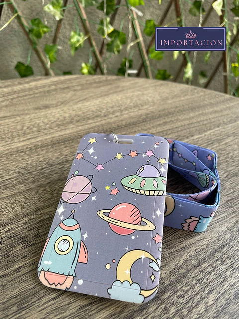 Preventa Portacredencial + Lanyard Planetas