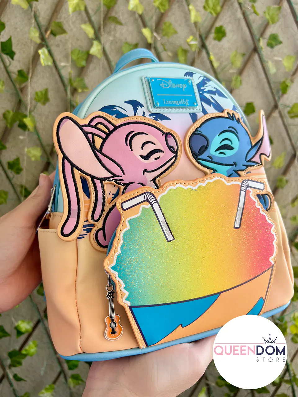 Preventa Mochila Stitch And Angel Loungefly 3