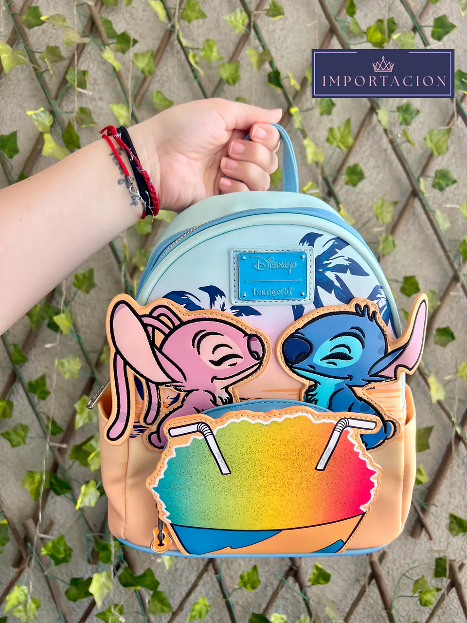 Preventa Mochila Stitch And Angel Loungefly 1