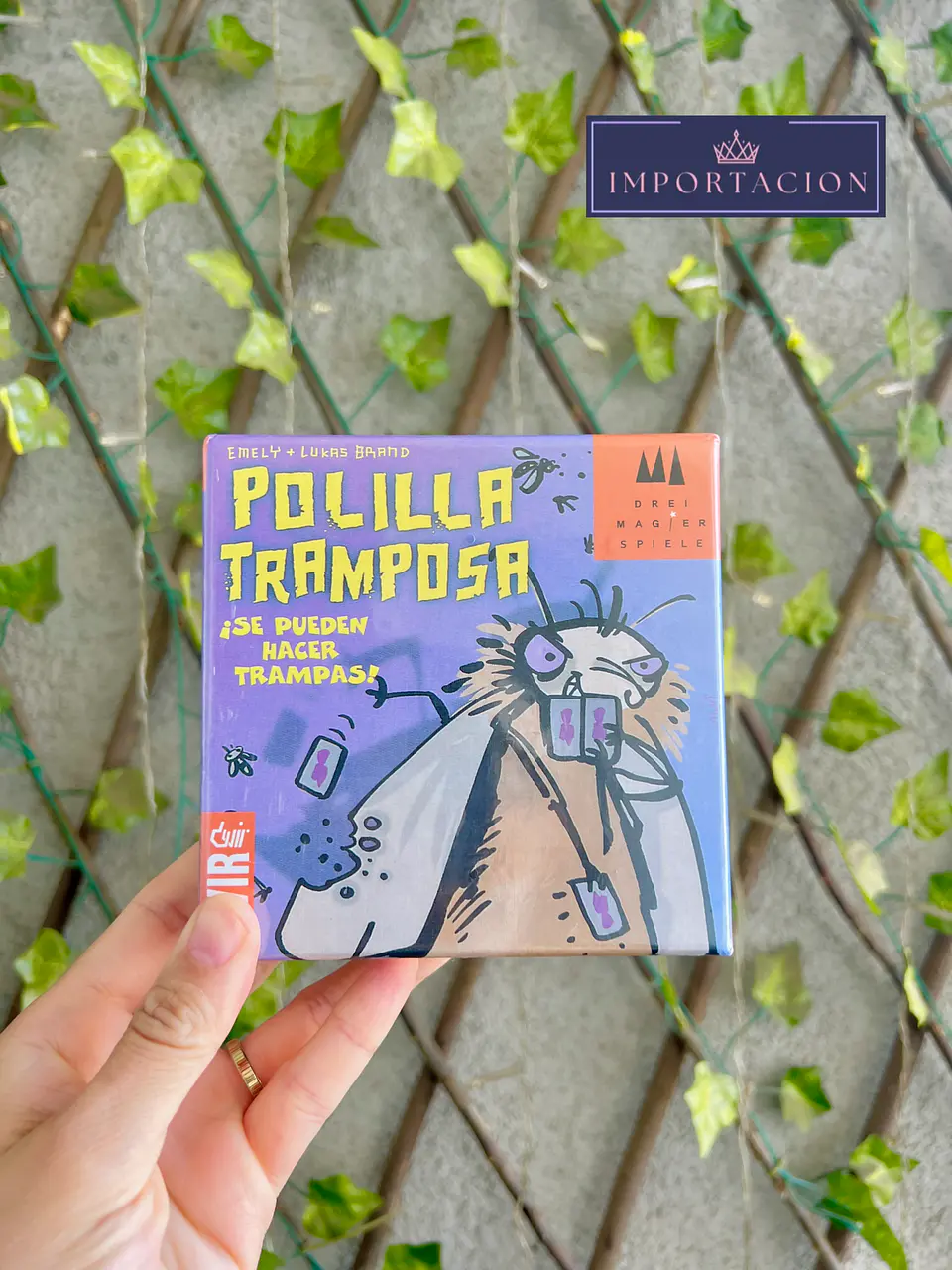 Preventa Juego De Cartas La Polilla Tramposa Español 1