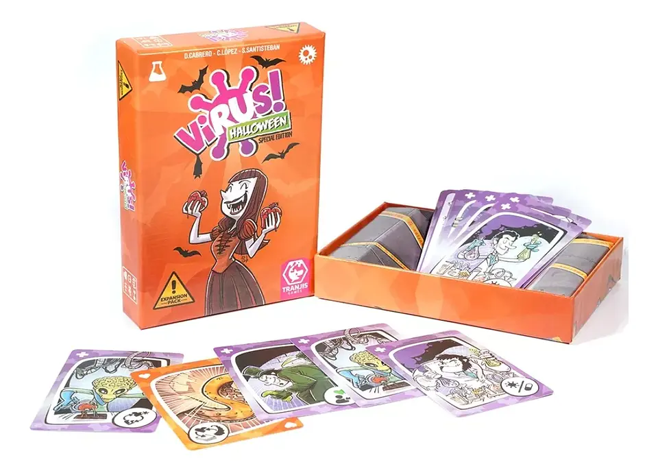 Preventa Juego De Cartas Virus 3 Modelos Español 8