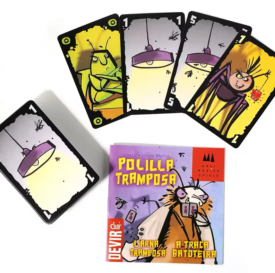 Preventa Juego De Cartas La Polilla Tramposa Español 5