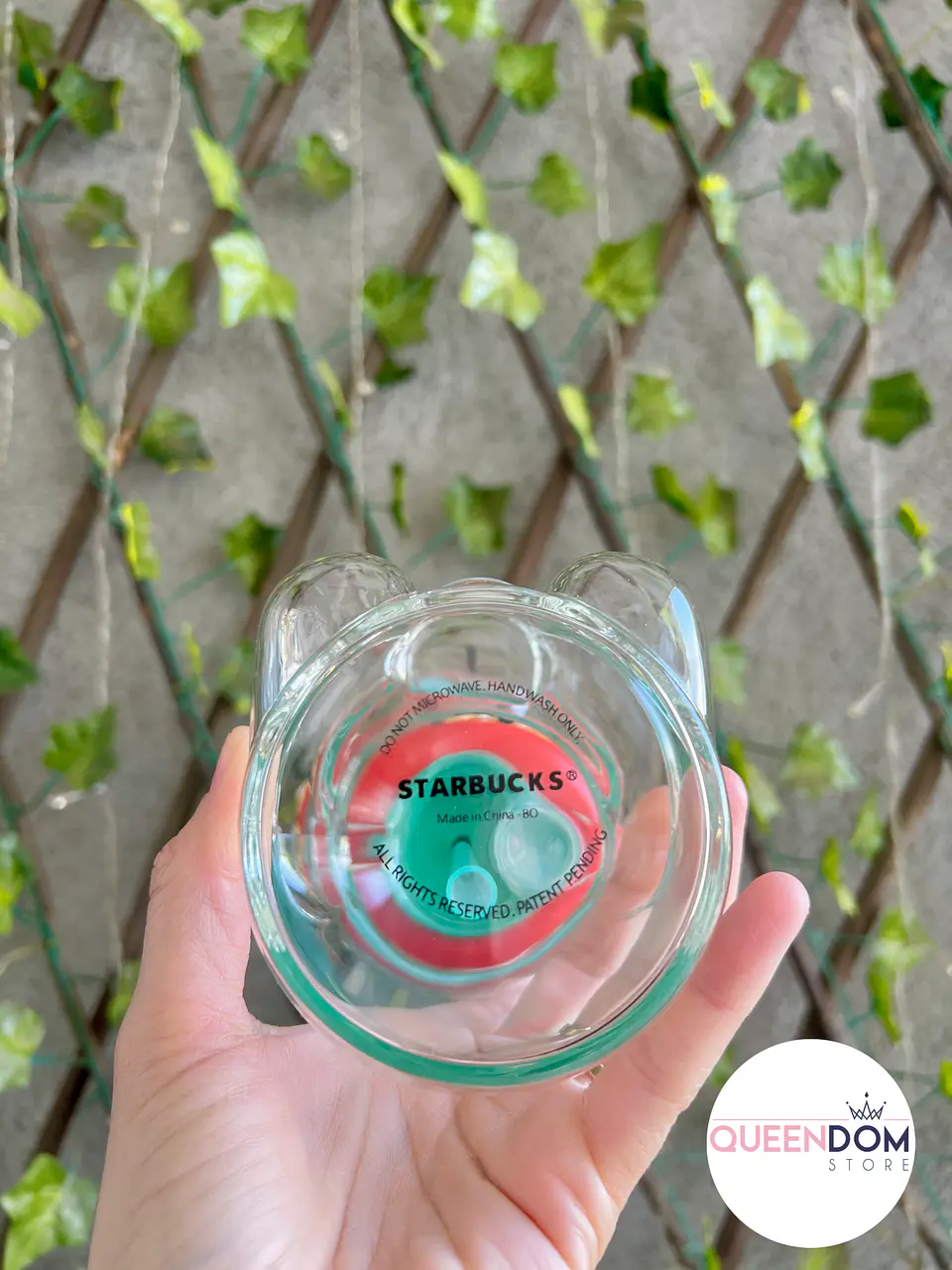 Preventa Vaso Osito Viral Starbucks de Vidrio 500ml  5