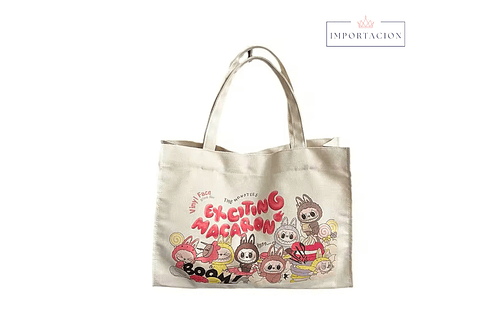 Preventa Bolso Tela Totebag Labubu