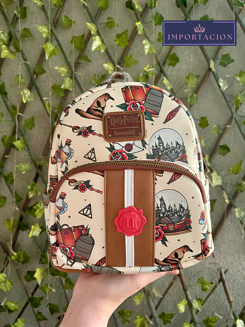 Preventa Mochila Loungefly  Carta Hogwarts Harry Potter