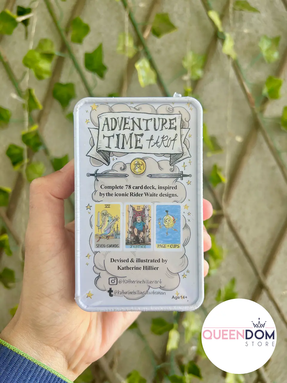  Preventa Cartas Tarot Hora de Aventura caja de metal 4