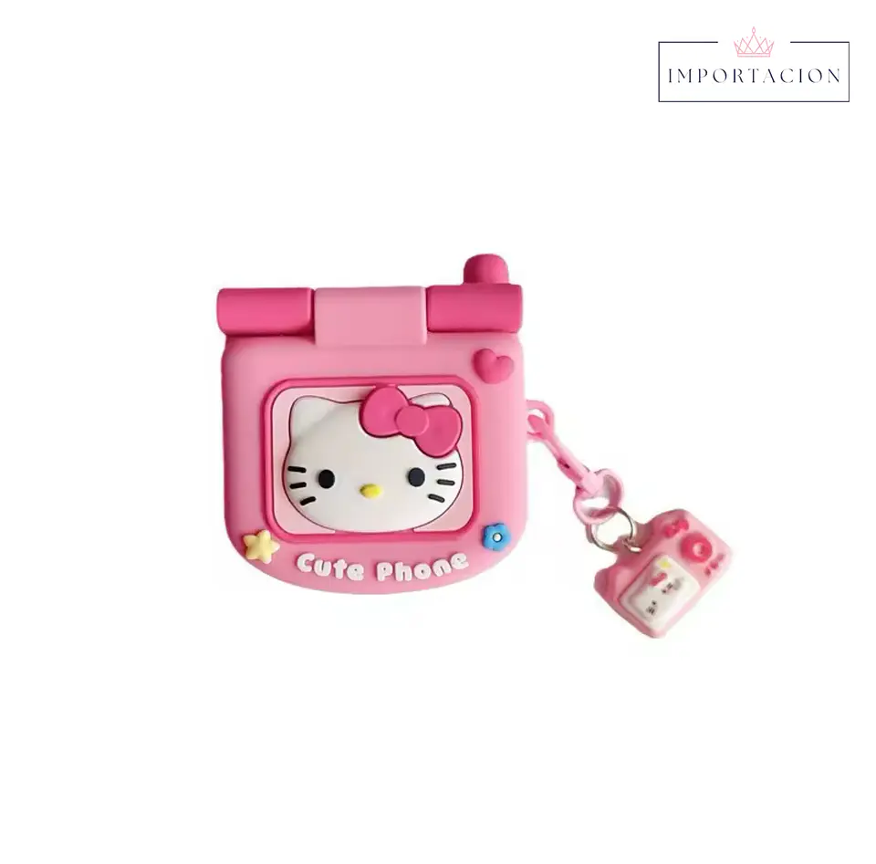 Preventa Carcasa Airpods Hello Kitty Phone 6