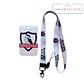 Preventa Portacredencial vertical + Lanyard Colo Colo Chile - Miniatura 1