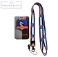 Preventa Portacredencial vertical + Lanyard Colo Colo Chile - Miniatura 7