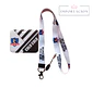 Preventa Portacredencial Horizontal + Lanyard Colo Colo Chile - Miniatura 8