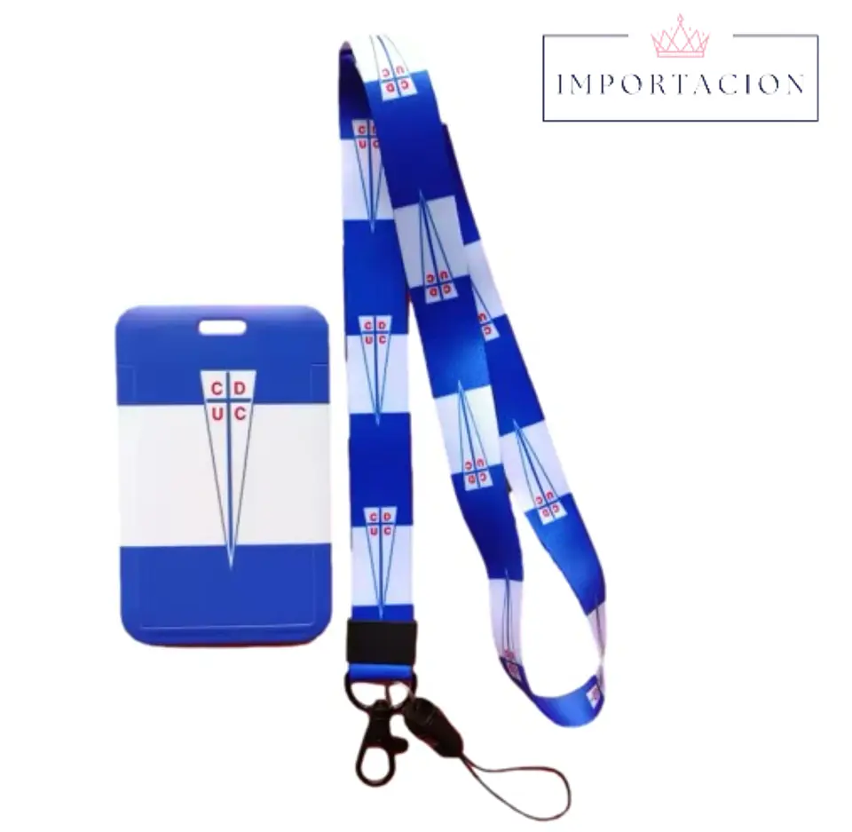 Preventa Portacredencial Vertical + Lanyards Universidad Catolica de Chile 5