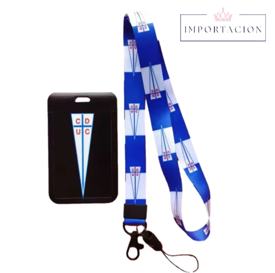 Preventa Portacredencial Vertical + Lanyards Universidad Catolica de Chile 8