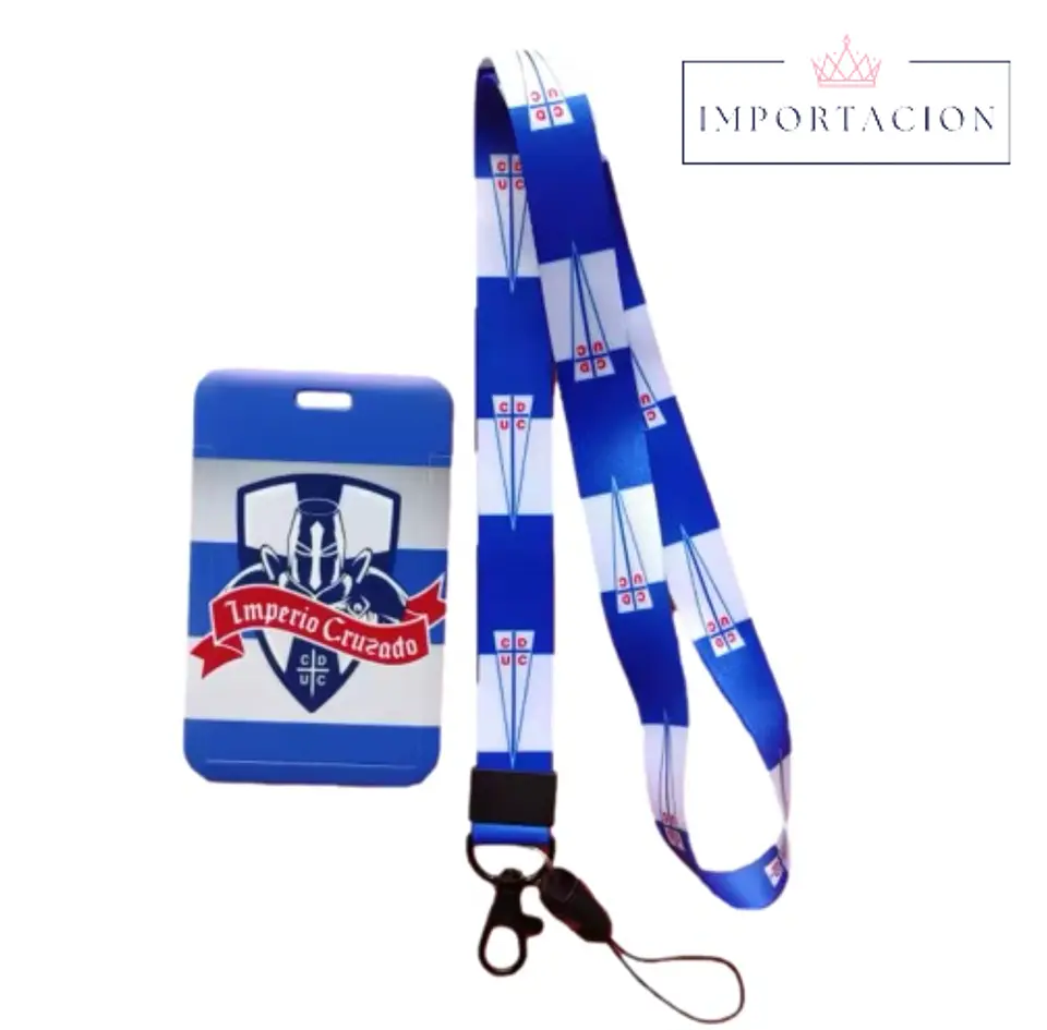 Preventa Portacredencial Vertical + Lanyards Universidad Catolica de Chile 10