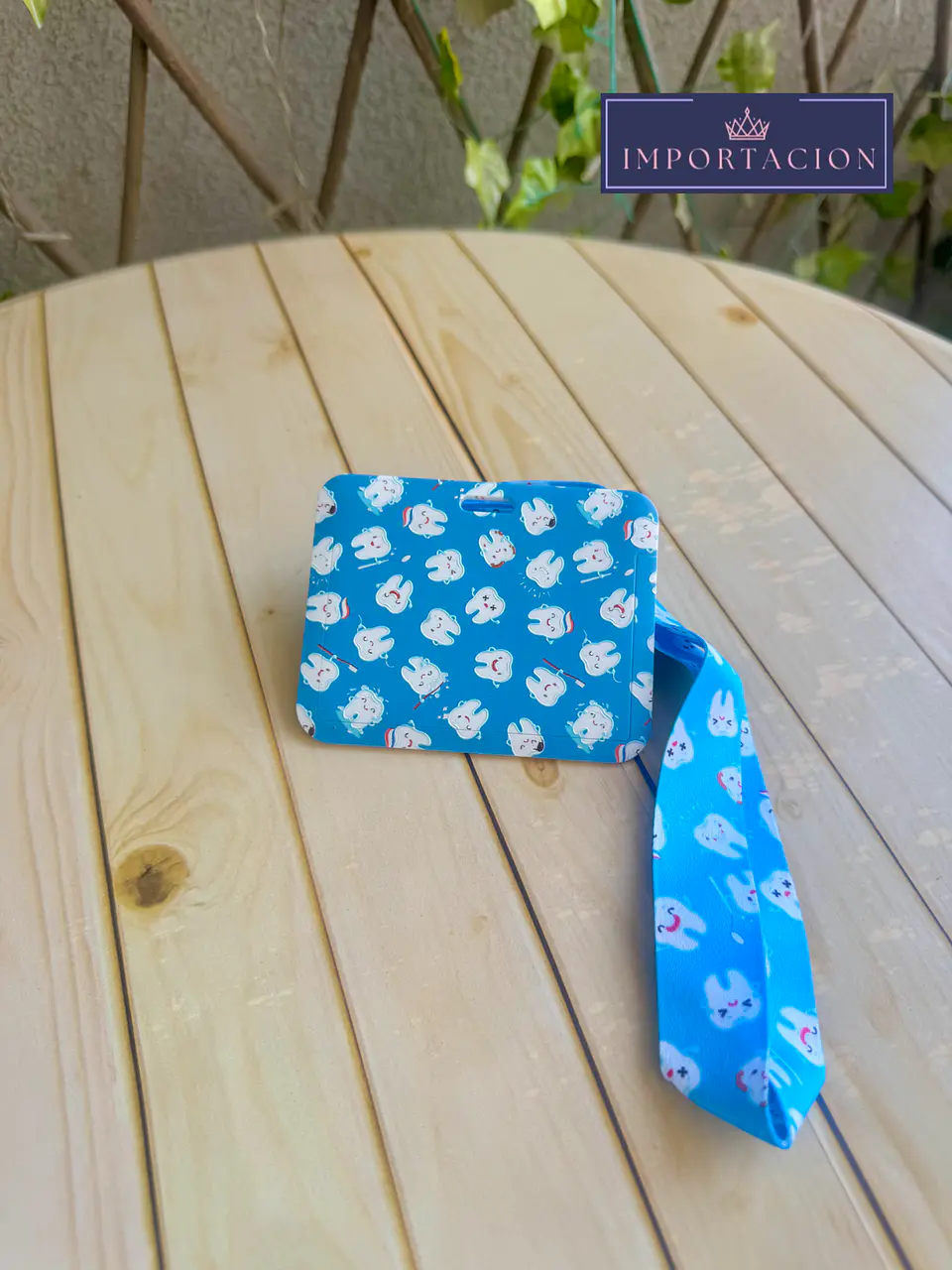 Preventa Portacredencial Horizontal + Lanyard Dentistas 3 Colores 1