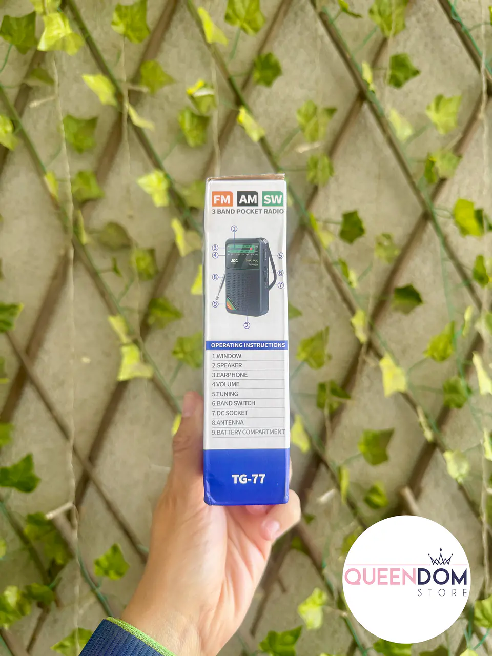 Preventa Radio de bolsillo Recargable FM/AM/SW con altavoz incorporada. 7