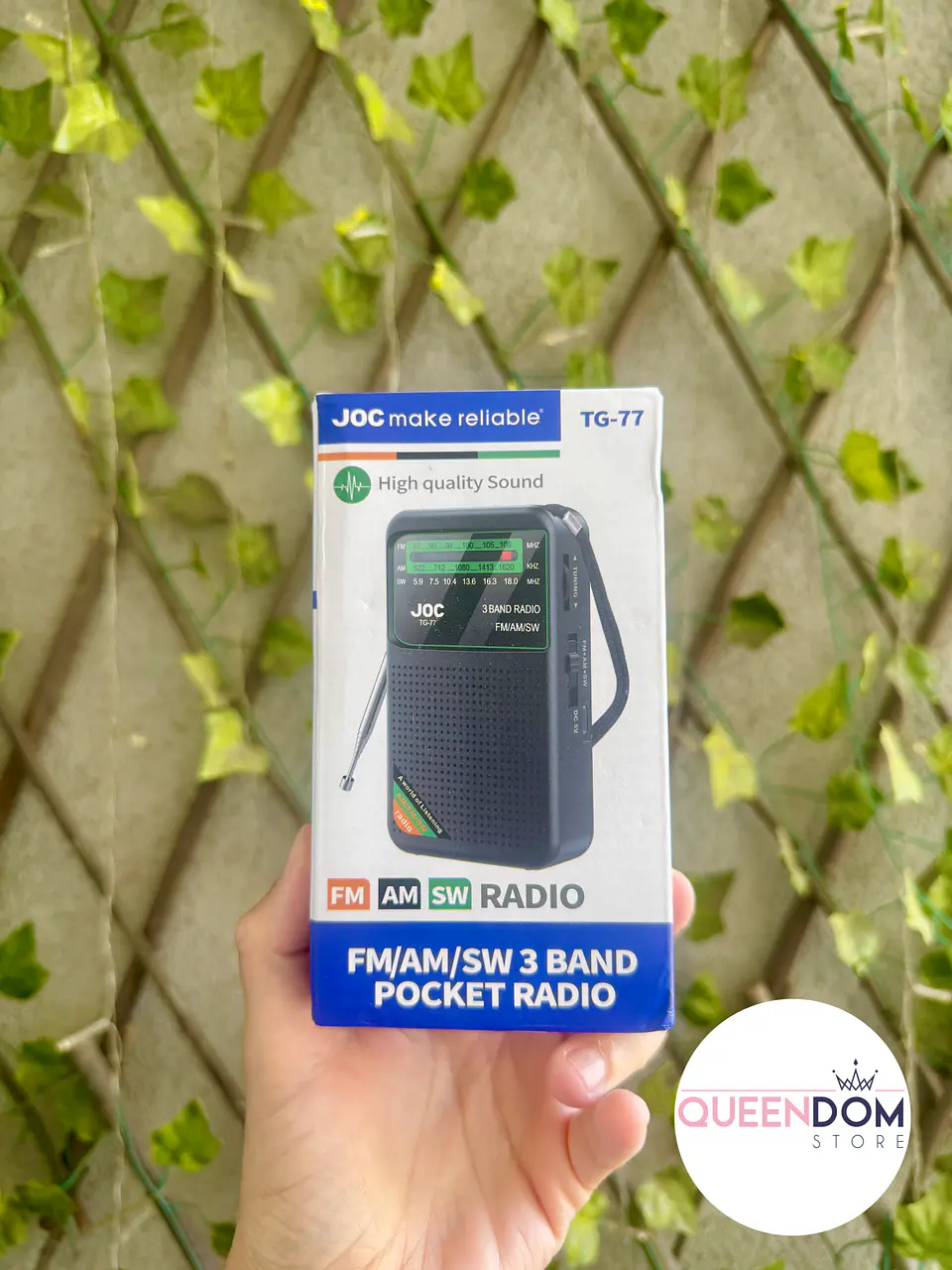 Preventa Radio de bolsillo Recargable FM/AM/SW con altavoz incorporada. 6