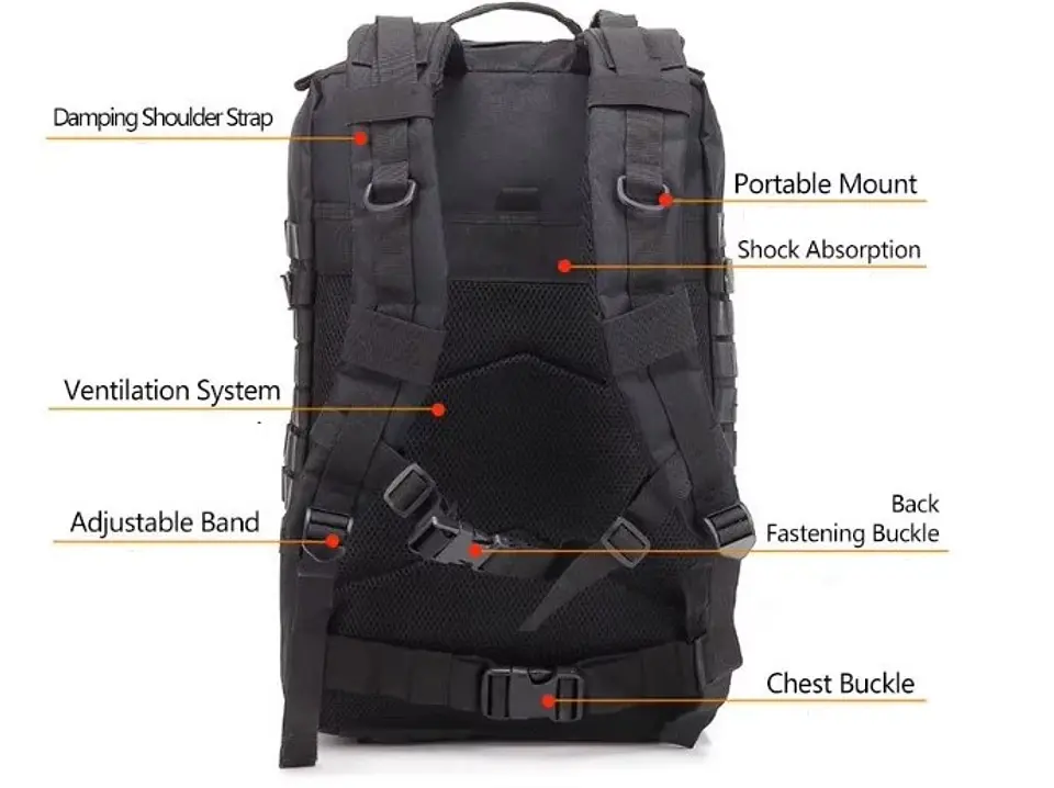 Preventa Mochilas Tacticas Militares 30 Litros 6