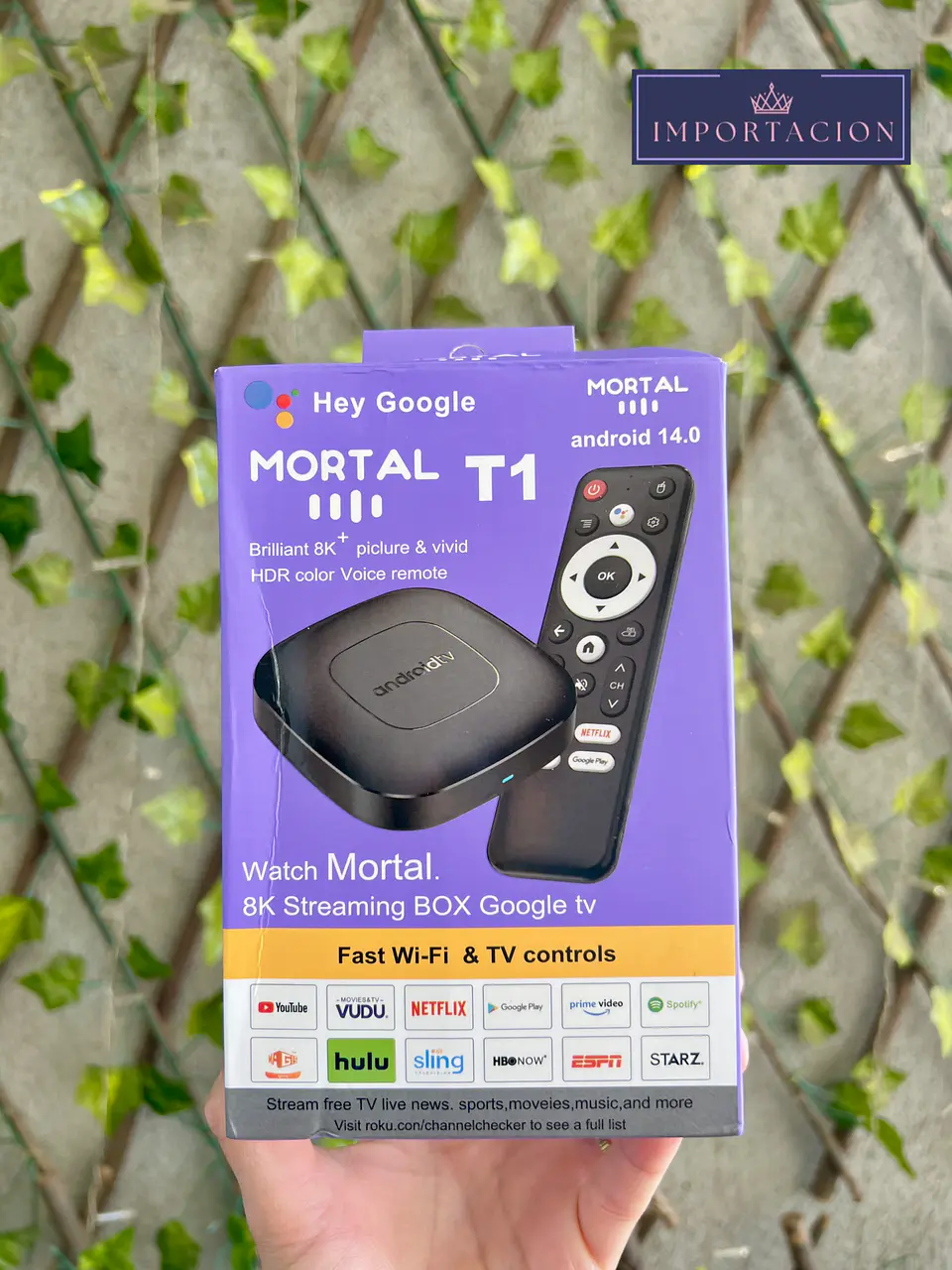 Preventa Box Smart Tv Android 4k Hd Streaming Control Remoto Por Voz 1