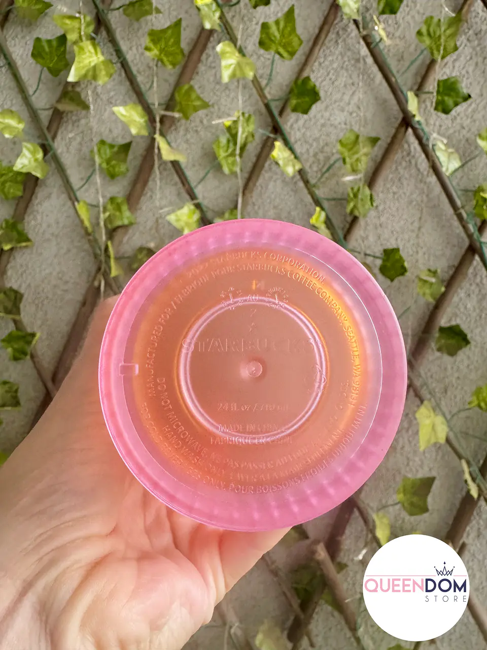 Vaso Starbucks Jelly Rosa 710ml Cambia de Color 5