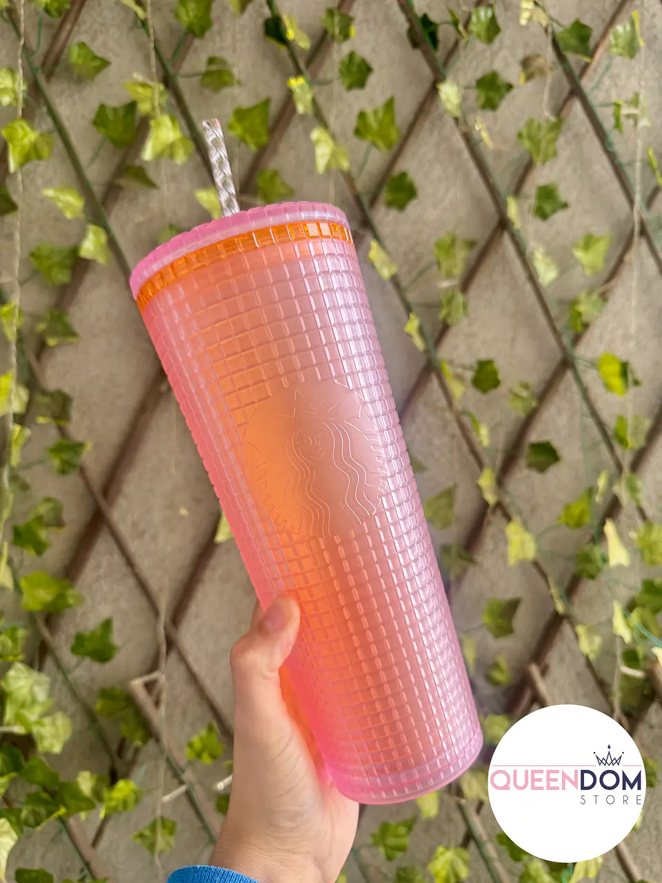 Vaso Starbucks Jelly Rosa 710ml Cambia de Color 2