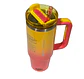 Termo Stanley + Starbucks (safari 2025) Bicolor Rosa-naranja 887ml - Miniatura 3