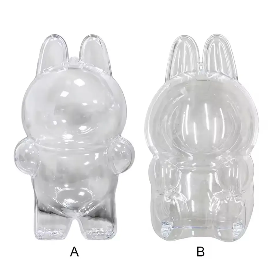 Preventa Cubierta protectora transparente para Labubus 5