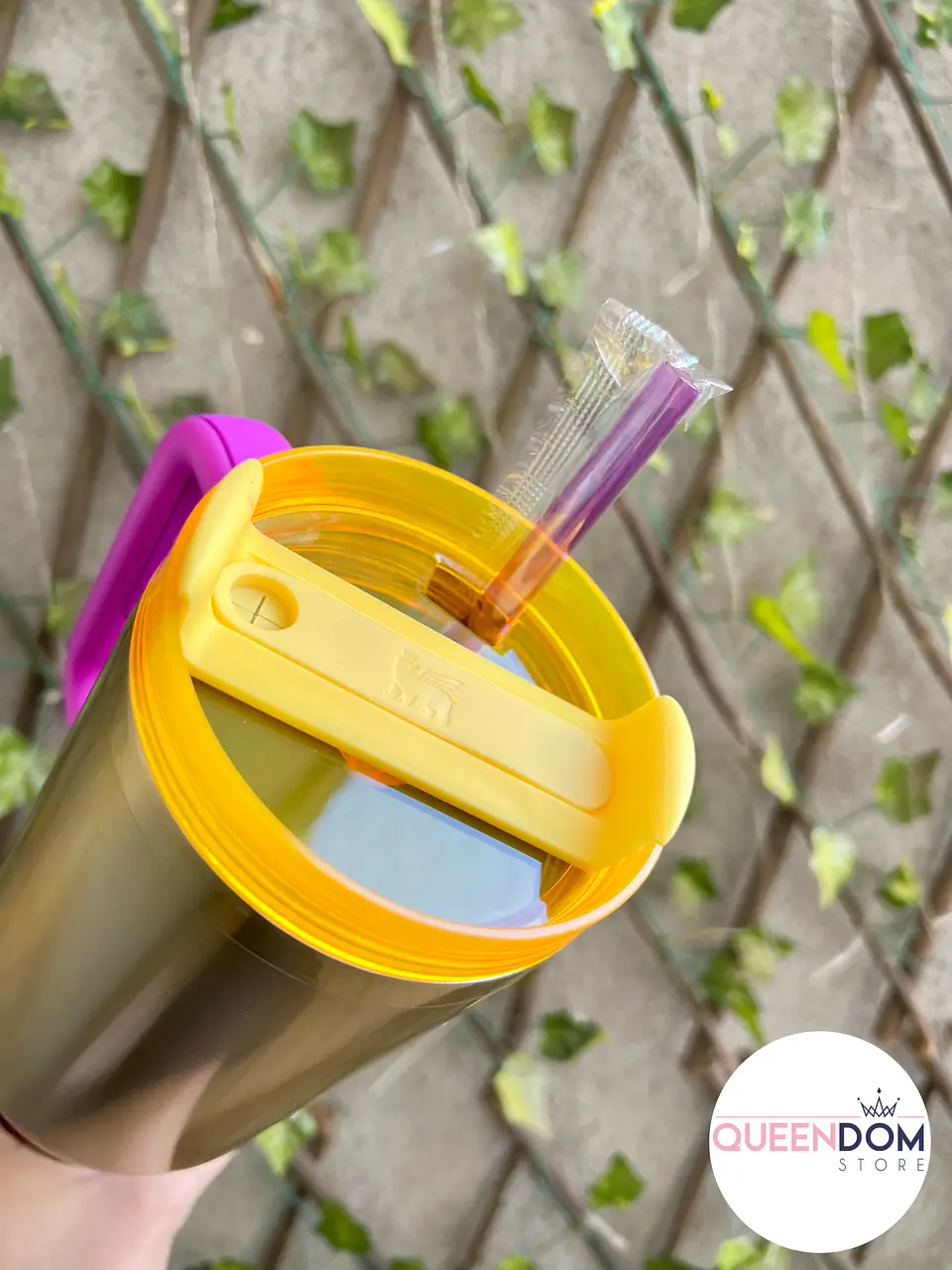 Preventa Termo Stanley Quencher Morado/Amarillo Metalizado 1.18 Litros 3