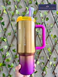 Preventa Termo Stanley Quencher Morado/Amarillo Metalizado 1.18 Litros - Miniatura 1